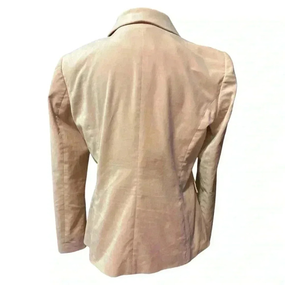 White House Black Market Pink Velvet Studio Blazer Size 6 - Picture 8 of 13